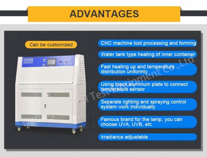 UV Versneld Doorstaand Meetapparaat Milieu UVlicht het Testen Materiaal 0