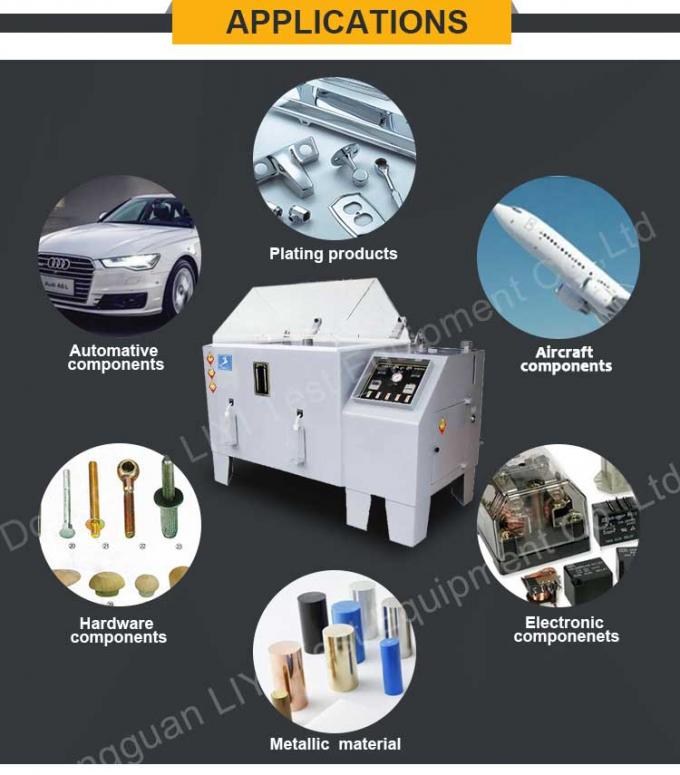 De geschilderde Kamer van de de Neveltest van de Metaalcorrosie Zoute 60L/90L/120L 1