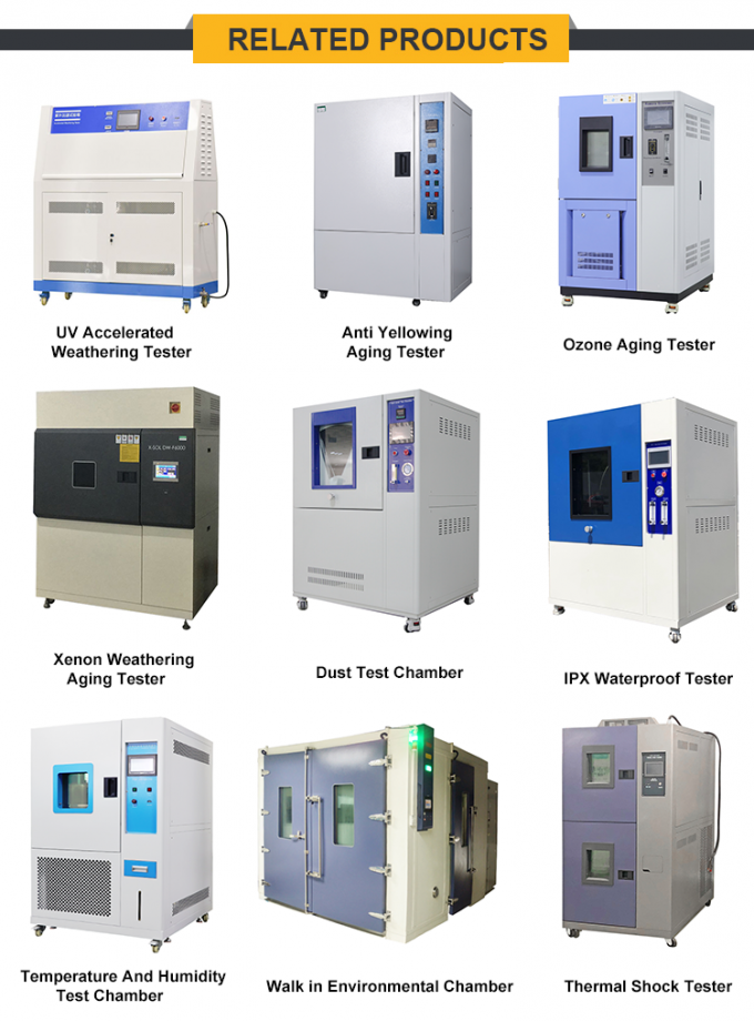 De Verwering van de productensnelheid UV Versneld het Testen Materiaal met ultraviolette lampen 5