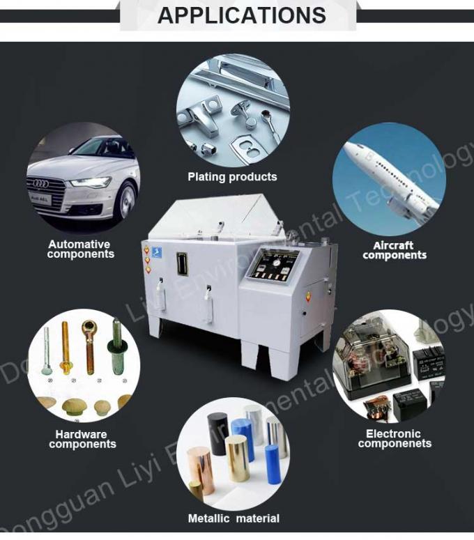 Van de de Mistcorrosie van de Liyiverf Zoute van het de Testmateriaal van de de Kamer Zoute Nevel de Testmachine 0