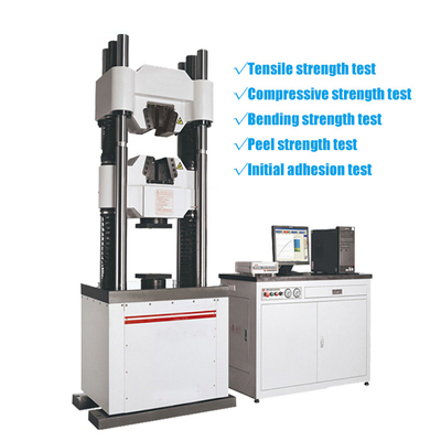 1000KN Hydraulische Universele Testmachine voor Treksterkte van Metaal