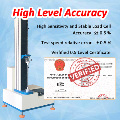 Liyi Universele Testmachine 500 kg Capaciteit 220 V Treksterkte