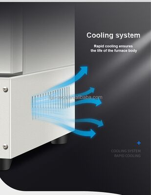 Liyi 1200 graden Precision Lab Verwarmingsapparatuur Verwarmt tot 1000C Hoogtemperatuur Keramische Muffleoven, 1000 graden Oven