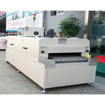 Liyi Tunnel-type Continuous Hot Air Conveying Dryer Curing Oven Conveyor Belt Type Hot Air Tunnel Oven Infrarood Droogtunnel