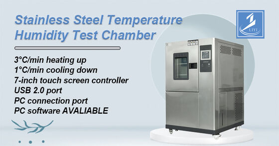 LIYI Constante milieucyklusregeling Hoog-lage temperatuur klimaatkamer met gecontroleerde temperatuur en vochtigheid