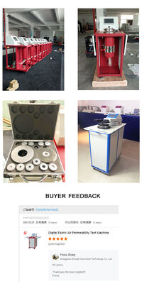 Liyi Laboratorium Textiel Digitale Stof Luchtpermeabiliteitstester