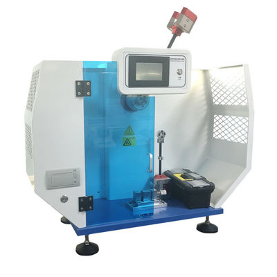 ISO 179 Hard Plastic het Testen het Effectmeetapparaat van Charpy van de Materiaalinkeping